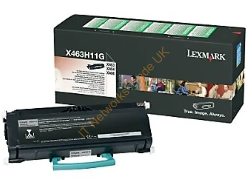 X463H11G - Lexmark X463H11G Toner black, 9K pages Accessory