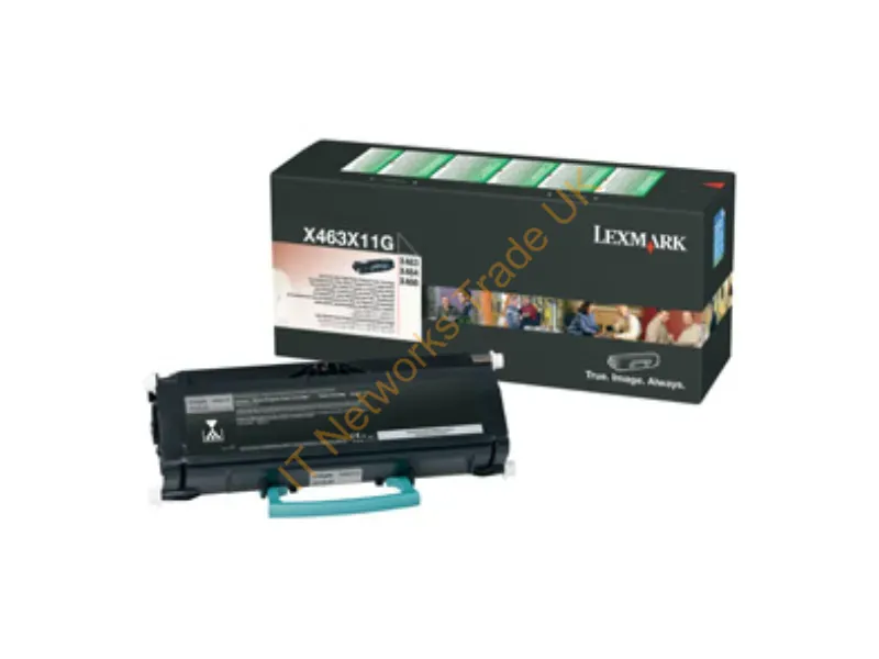X463X11G - Lexmark X463X11G Toner black, 15K pages Accessory