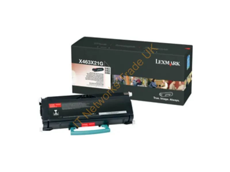 X463X21G - Lexmark X463X21G Toner black, 15K pages @ 5% coverage Accessory