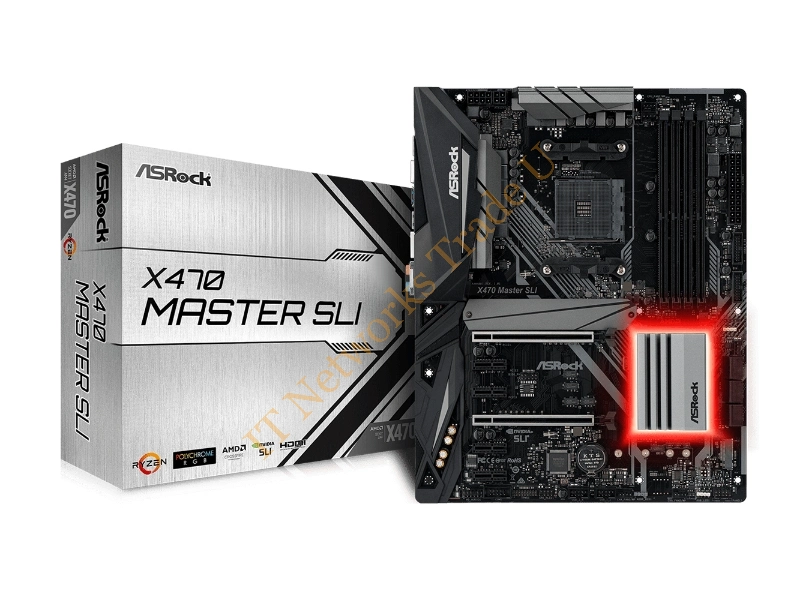 Asrock X470 Master SLI AMD X470 Socket AM4 ATX