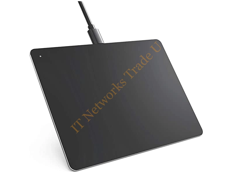 X4YJC Dell Wireless Touchpad (TP713) Wireless Radio Frequency Black Silver USB Touch Scroll 2 Button(s) Wireless LAN Card