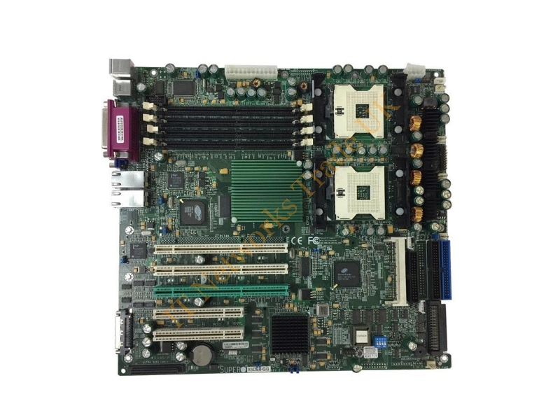 X5DE8-GG Supermicro Dual Intel Xeon GC-SL Chipset Extended-ATX Dual System Board Socket mPGA604 ZIF Server Motherboard