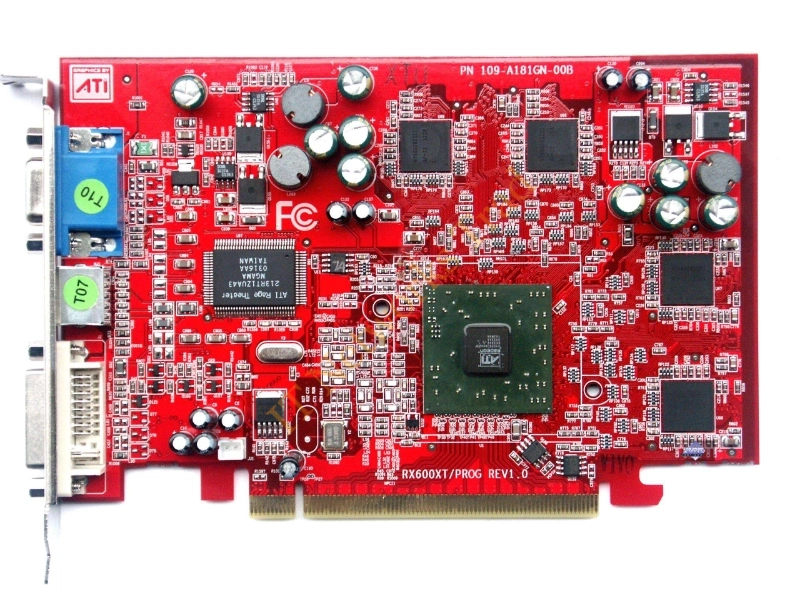 X600XT ATI Radeon 256MB DDR3 PCI Express S-Video/ DVI Video Graphics Card