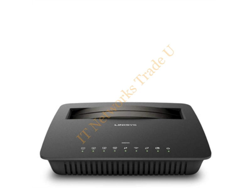 X6200-UK - Linksys X6200 Dual-band (2.4 GHz / 5 GHz) Gigabit Ethernet Black network wireless router