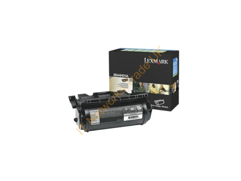 X644H01A - Lexmark X642E, X644E, X646E High Yield Return Program Print Cartridge For Label Applications Ink Cartridge Original Black