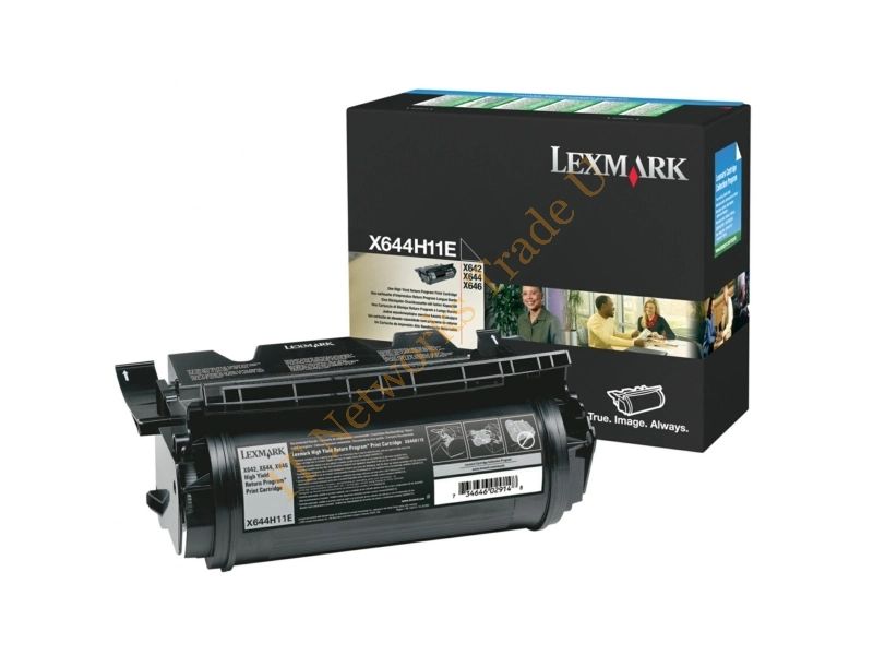 X644H11E - Lexmark X644H11E Toner black, 21K pages Accessory