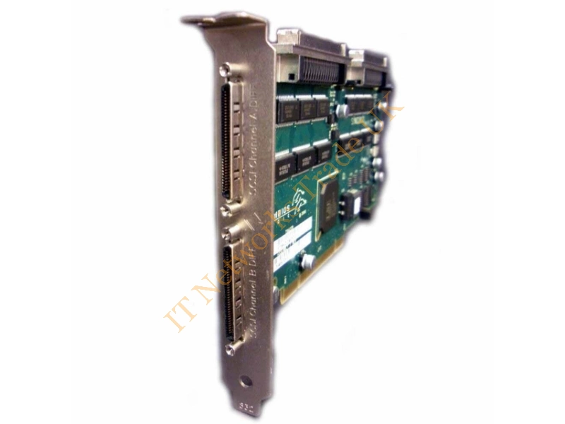 X6540A Sun Dual Channel Single Ended PCI 40Mb/s Ultra/Wide SCSI Card Network Adapter