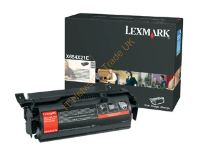 Lexmark X654X31E Toner black, 36K pages Accessory