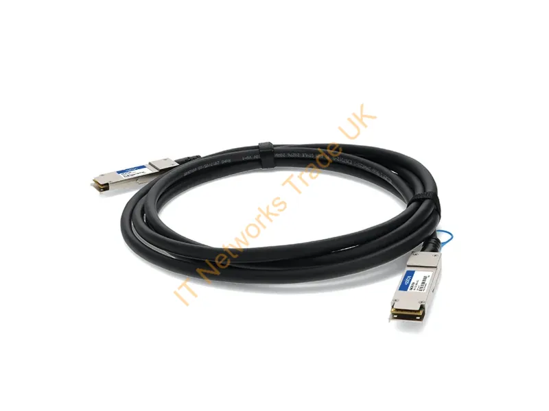 X66211A-2-AO - Addon Networks X66211A-2-Ao Infiniband/Fibre Optic Cable 78.7" (2 M) Qsfp28 Black