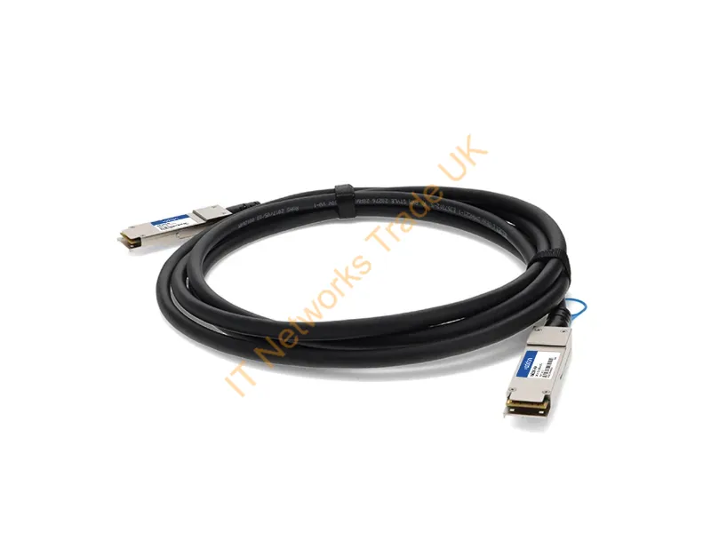 X66211A-5-AO - Addon Networks X66211A-5-Ao Infiniband/Fibre Optic Cable 196.9" (5 M) Qsfp28 Black