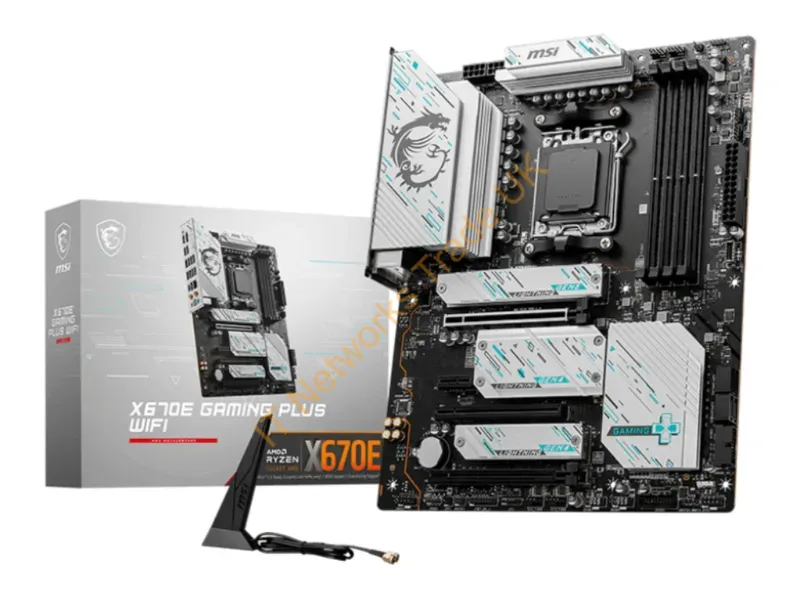 X670EGAMPLUSWIFI - Msi X670E Gaming Plus Wifi Motherboard Amd X670 Socket Am5 Atx