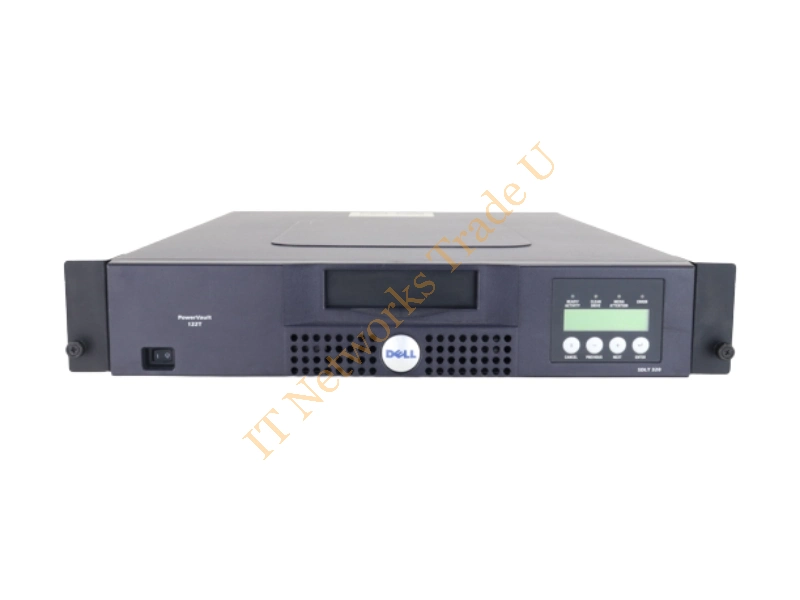 X6956 Dell PV122T Powervault 122T SDLT SCSI Tape Autoloader Tape Drive Storage