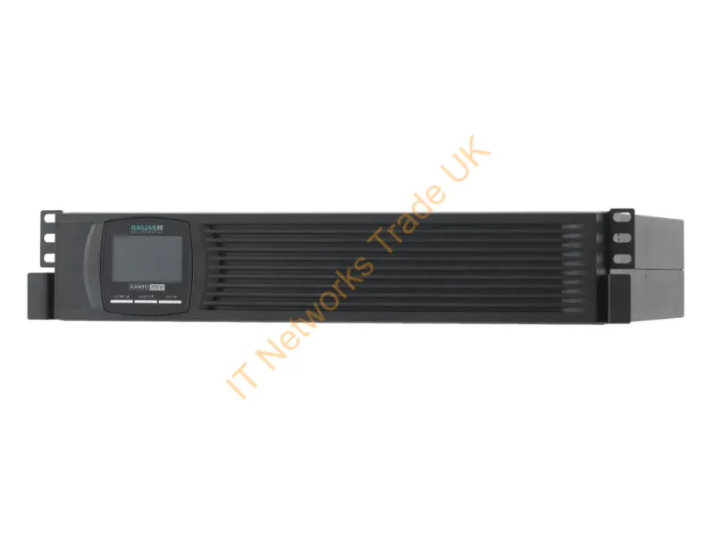 X700R - ONLINE USV-Systeme XANTO 700R Double-conversion (Online) 700VA 8AC outlet(s) Rackmount/Tower Black uninterruptible power supply (UPS)