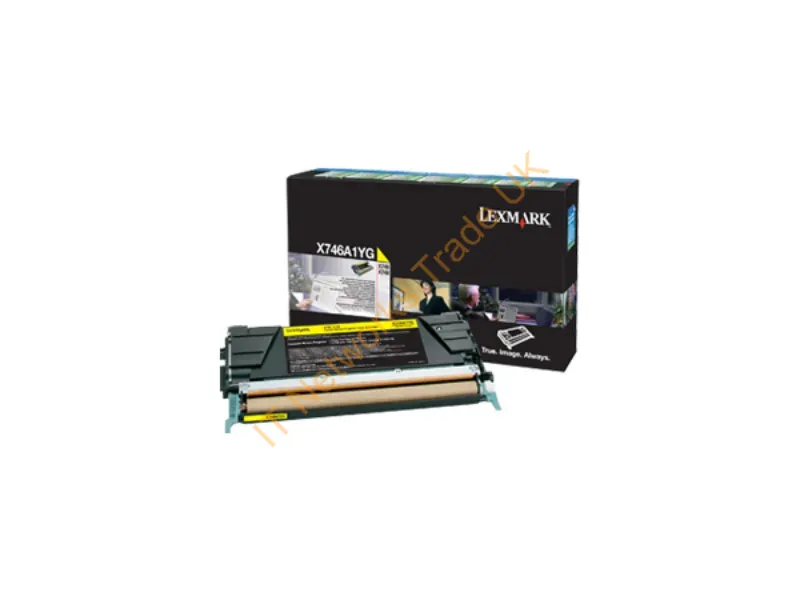 Lexmark X746A1YG Toner yellow, 7K pages Accessory