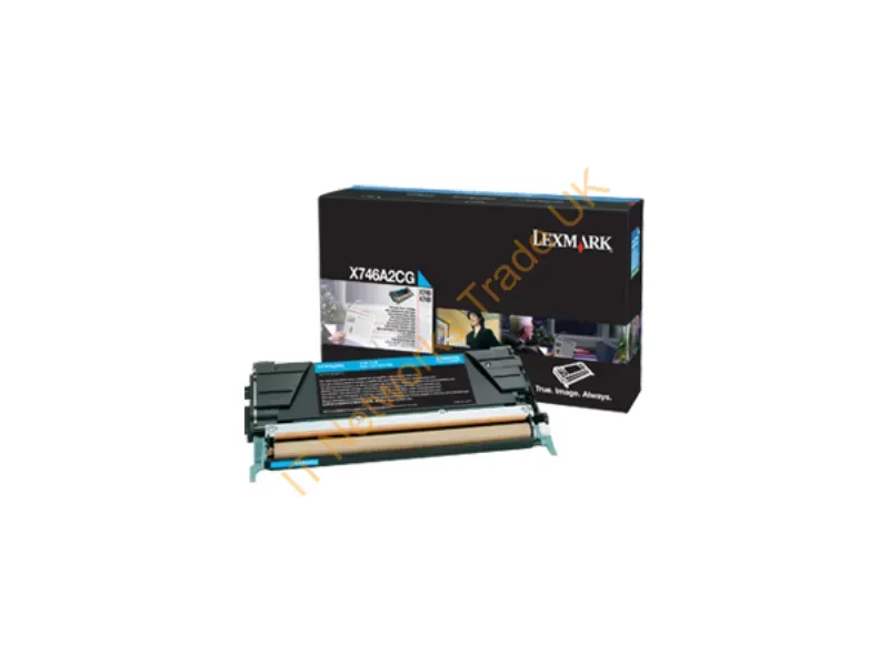 X746A2CG - X746A2Cg Toner Cyan, 7K Pages