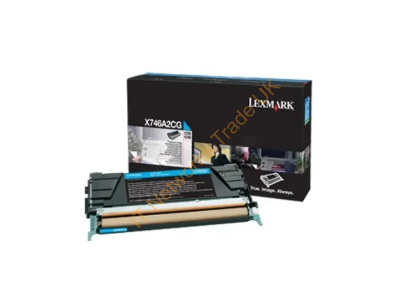 Lexmark X746A3CG Toner cyan, 7K pages Accessory