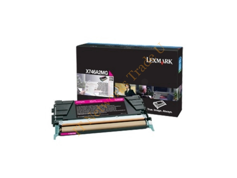 Lexmark X746A3MG Toner magenta, 7K pages Accessory