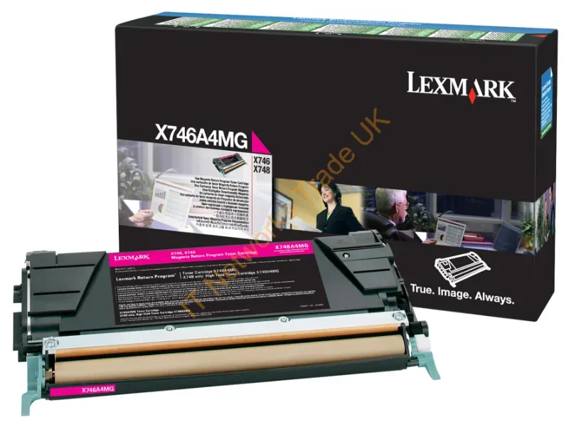 X746A4MG - Lexmark X746A4Mg Toner Cartridge 1 Pc(S) Original Magenta
