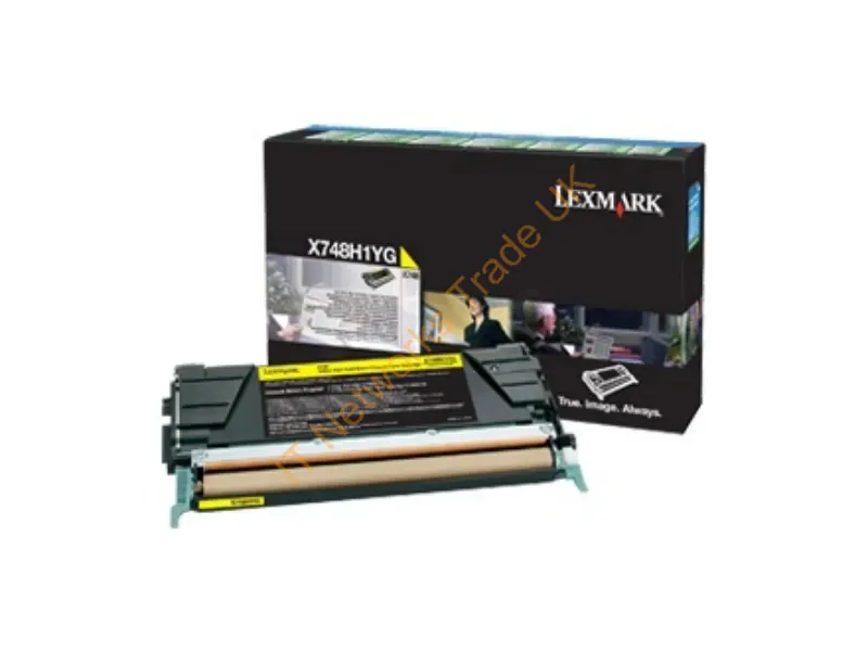 Lexmark X748H3YG Toner yellow, 10K pages Accessory
