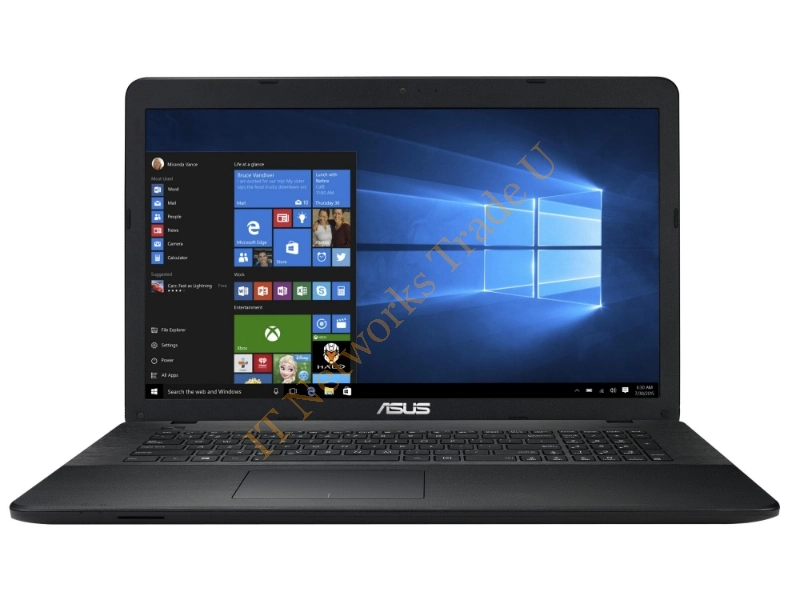 ASUS X751NA-TY006T 1.10GHz N3350 17.3" 1600 x 900pixels Black Notebook Laptop System