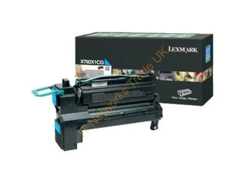 X792X1CG - Lexmark X792X1CG Toner cyan, 20K pages Accessory