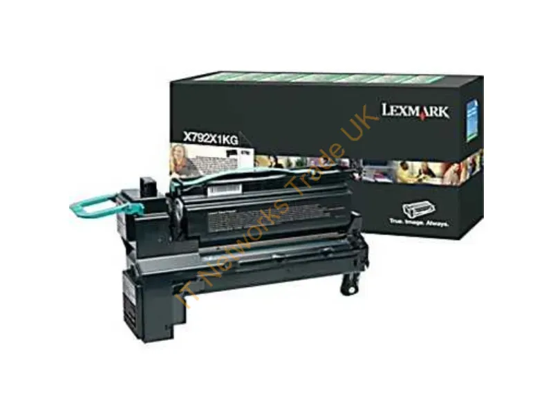 X792X1KG - Lexmark X792X1KG Toner black, 20K pages Accessory