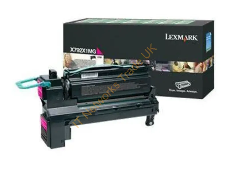 X792X1MG - Lexmark X792X1MG Toner magenta, 20K pages Accessory