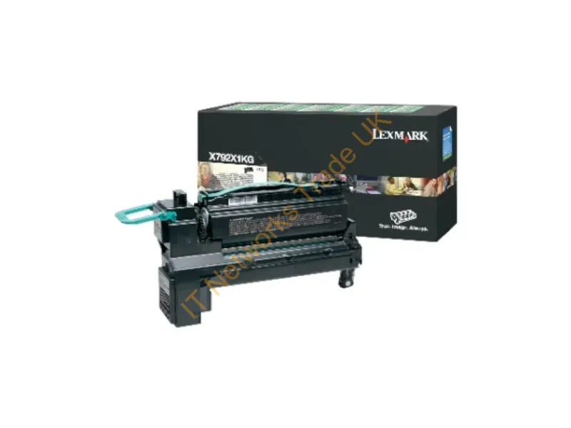 X792X4KG - Lexmark X792X4Kg Toner Cartridge 1 Pc(S) Original Black