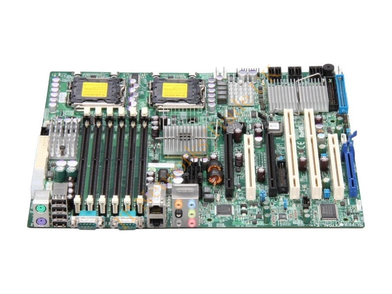 X7DAL-E+-O Supermicro Dual LGA771 Xeon/ Intel 5000X/ FB-DIMM/ PCI-E/ A/2GbE/ ATX Server Motherboard