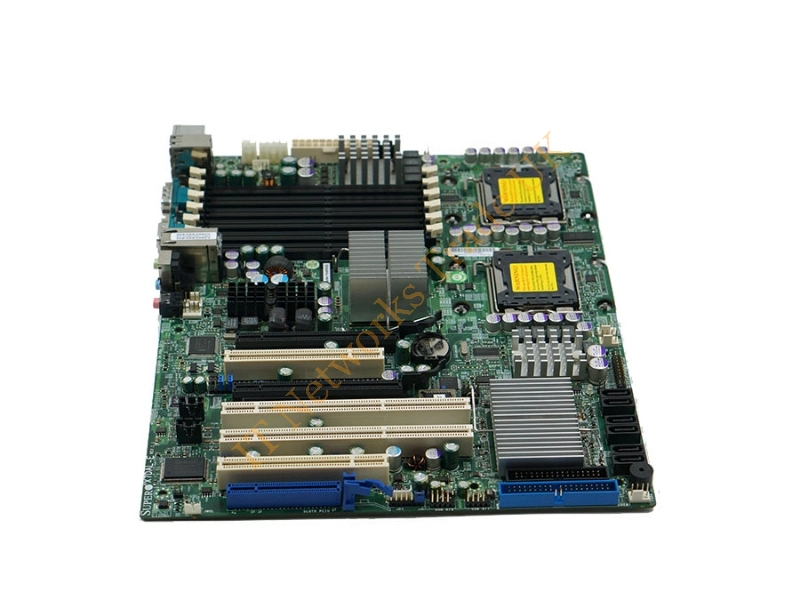 X7DAL-E-B Supermicro Dual LGA771 Xeon/ Intel 5000X/ PCI-E/ A/2GbE/ ATX Server Motherboard