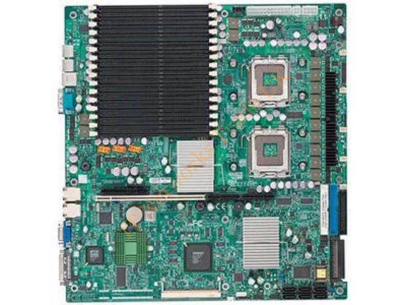 X7DBR-I+ Supermicro E-ATX Server Board, Dual Socket 771, 1333MHz FSB, 64GB (Max) DDR2 SDRAM Support Server Motherboard