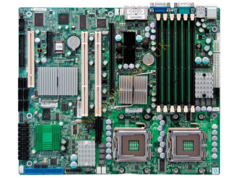 X7DVL-3-O Supermicro Dual LGA771 Xeon/ Intel 5000V/ FSB1333/ PCI-E/ V/2GbE/ ATX Server Motherboard