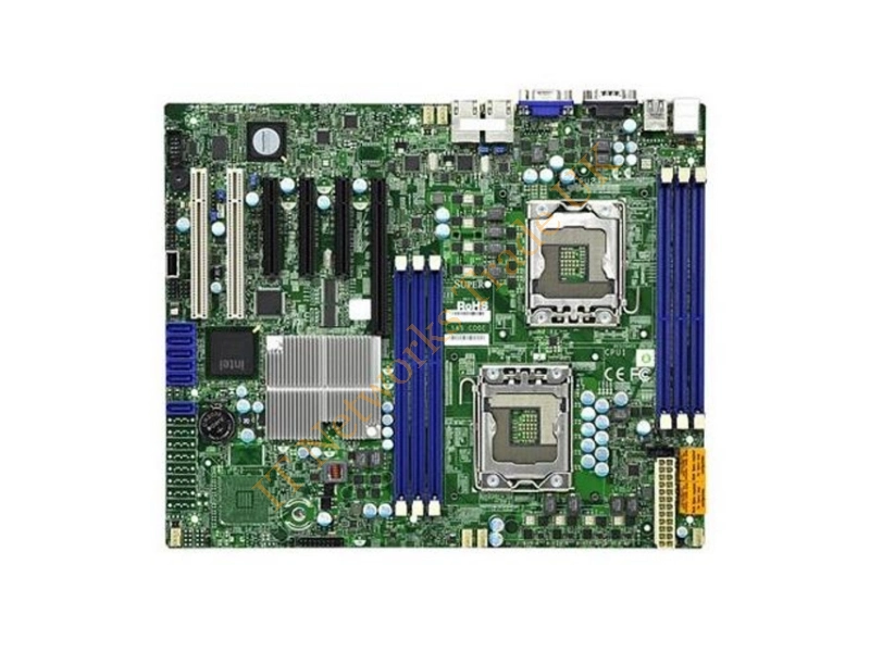 X7DWT-B Supermicro Dual LGA771 Xeon/ Intel 5400/ FSB 1600/ DDR2 FB-DIMM/ V/2GbE/ Proprietary Server Motherboard
