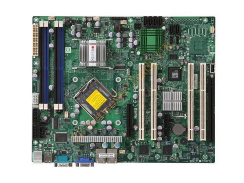X7SBE-O Supermicro LGA775/ Intel 3210/ FSB 1333/ DDR2-800/ RAID/ V/2GbE/ ATX Server Motherboard