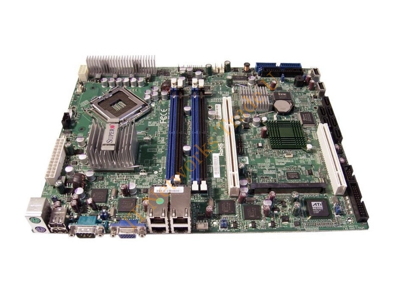 X7SBI-LN4-O Supermicro LGA775/ Intel 3200/ FSB 1333/ DDR2-800/ SATA/ V/4GbE/ ATX Server Motherboard