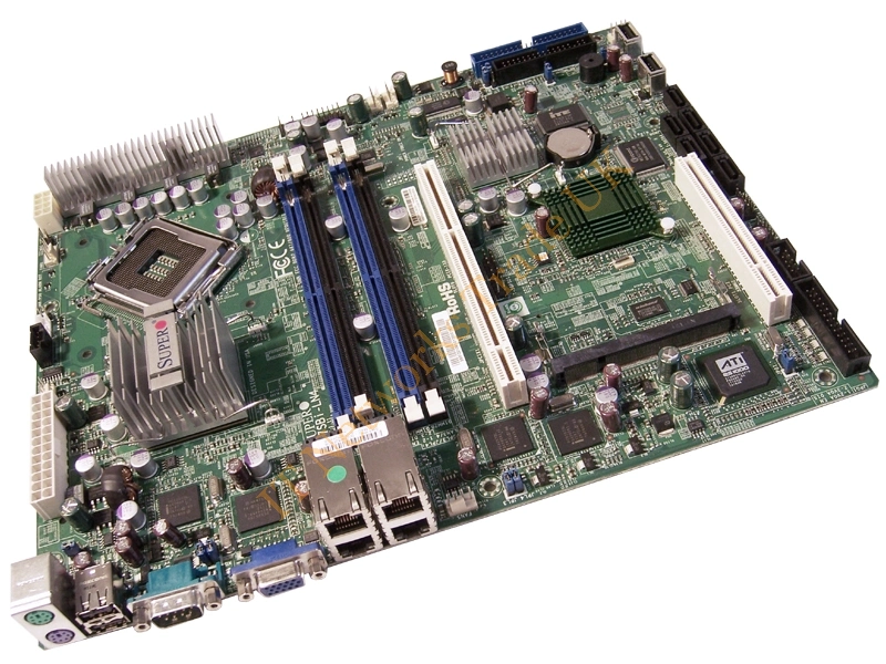 X7SBI Supermicro Intel Xeon 3000 3210/ICH9R Chipset ATX System Board Socket LGA775 ZIF Server Motherboard