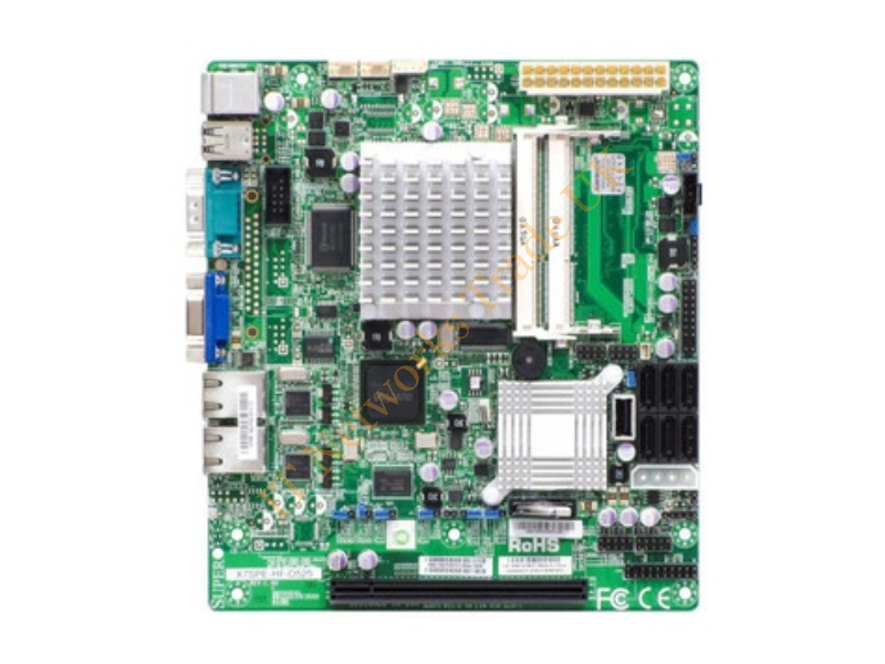 X7SPA-HF-D525-O Supermicro Intel Atom D525/ Intel ICH9R/ DDR3/ V/2GbE/ Mini ITX Server Motherboard