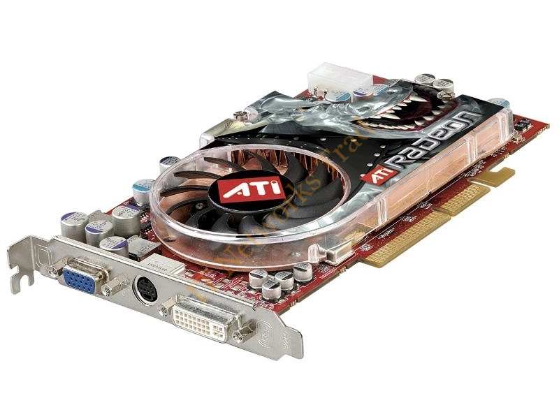 X800XL ATI Radeon 256MB GDDR3 256-Bit PCI Express x16 DVI/ VGA/ TV-Out Video Graphics Card