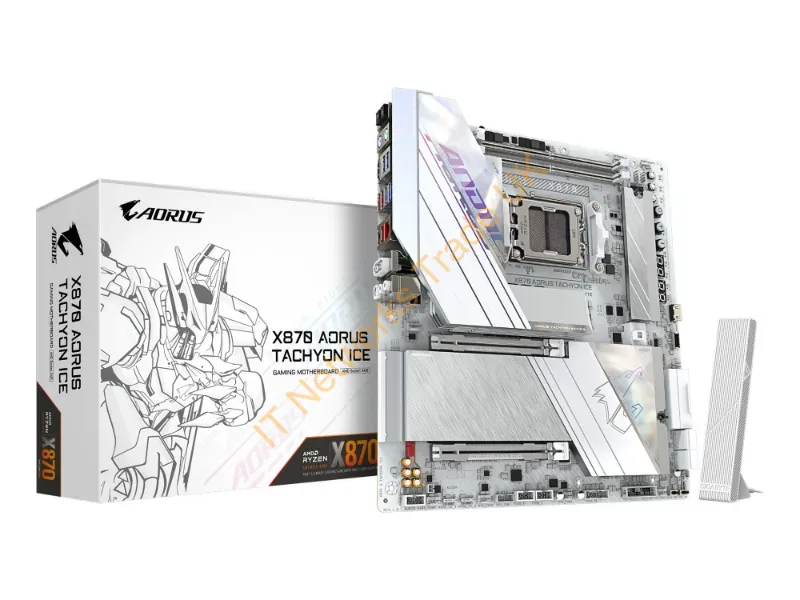 X870ATACHYONICE - Gigabyte X870 Aorus Tachyon Ice Amd X870 Socket Am5 Extended Atx