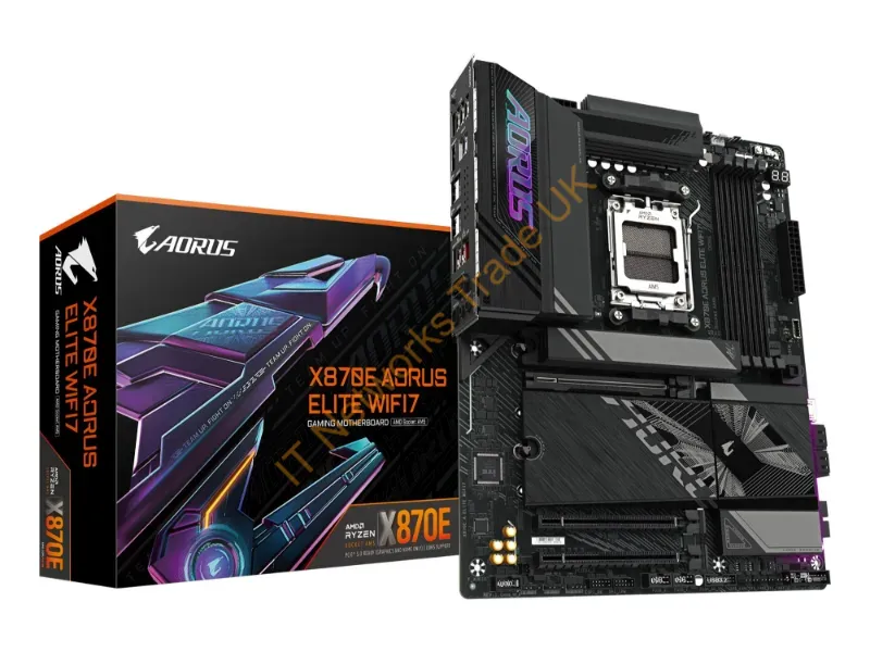 X870EAELITEWIFI7 - Gigabyte X870E Aorus Elite Wifi7 Amd X870E Socket Am5 Atx