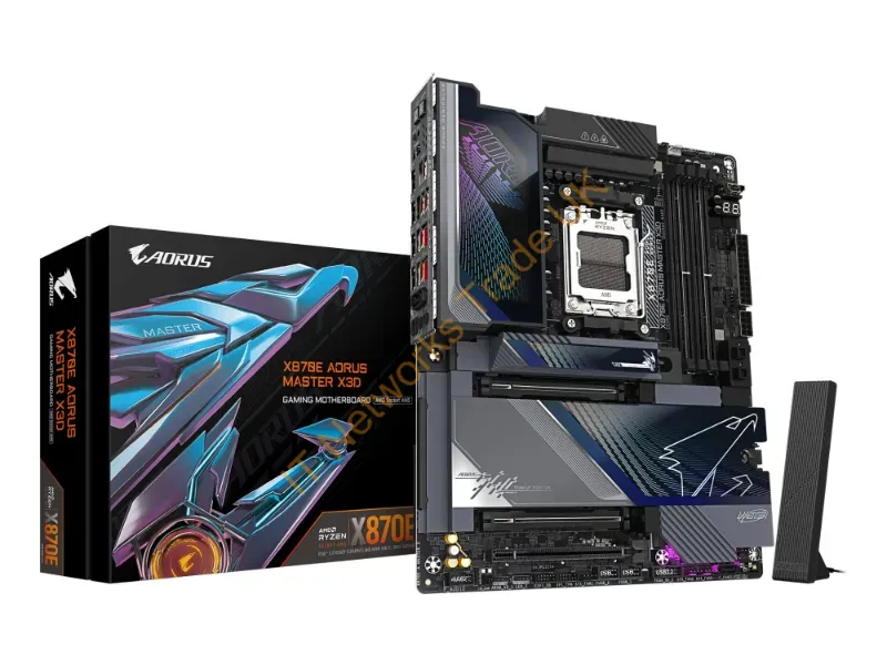 X870EAORUSMASTERX - Gigabyte X870E Aorus Master X3D Amd X870E Socket Am5 Atx