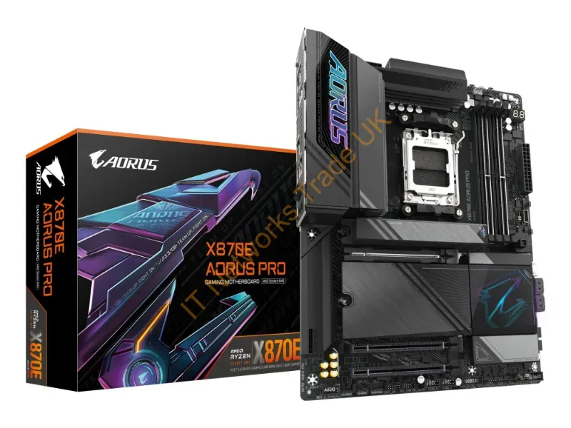 X870EAORUSPRO - Gigabyte X870E Aorus Pro Motherboard Amd X870E Socket Am5 Atx