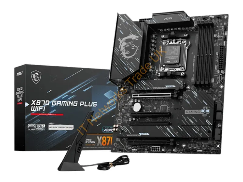 X870GAMINGPLUSWIFI - Msi X870 Gaming Plus Wifi Motherboard Amd X870 Socket Am5 Atx