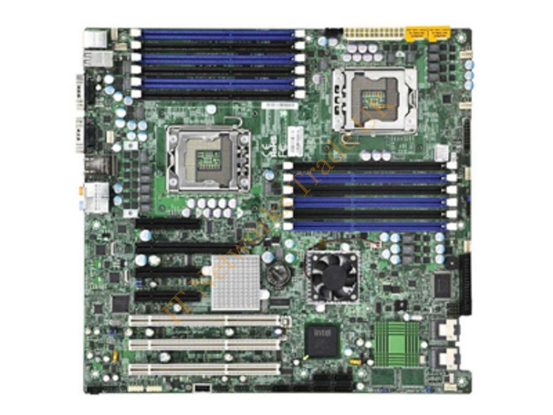X8DA6-B Supermicro Dual LGA1366/ Intel 5520/ DDR3/ A/2GbE/ EATX Server Motherboard