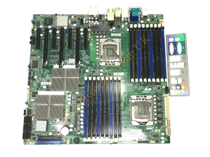 X8DAH+-F-B Supermicro Dual LGA1366 Xeon/ Intel 5520/ A/V/2GbE/ Enhanced EATX Server Motherboard