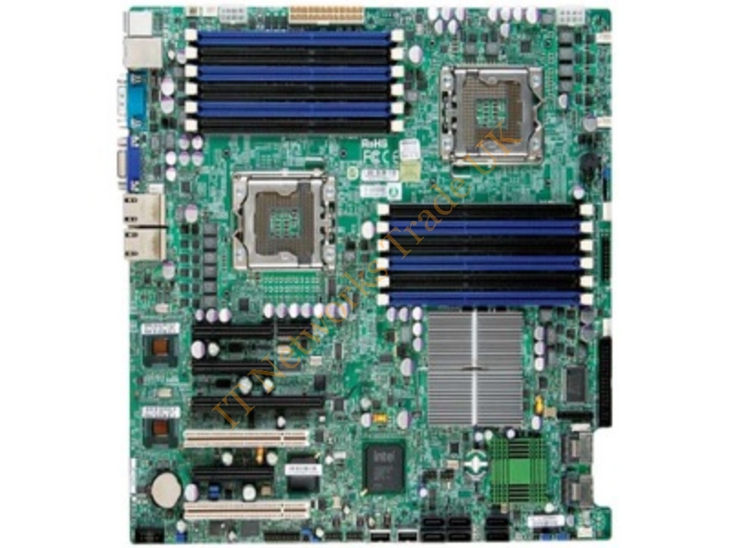 X8DT3-LN4F-B Supermicro Dual LGA1366/ Intel 5520 / ICH10R + IOH-36D/ V/4GbE/ EATX Server Motherboard