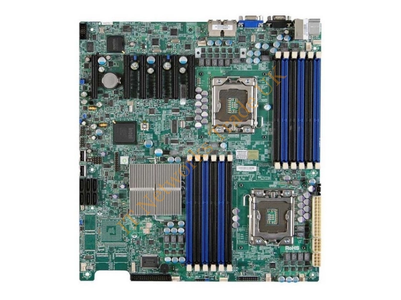 X8DTE-F-B Supermicro Intel 5520 DDR3 V&2GbE Dual Socket LGA1366 Extended-ATX Server Motherboard