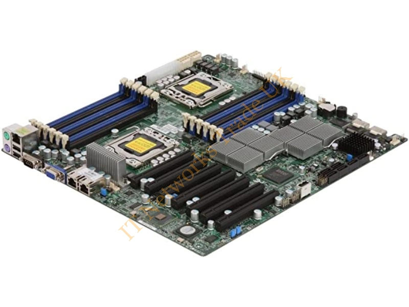 X8DTH-I-B Supermicro Dual LGA1366 Xeon/ Intel 5520/ DDR3/ V/2GbE/ EATX Server Motherboard