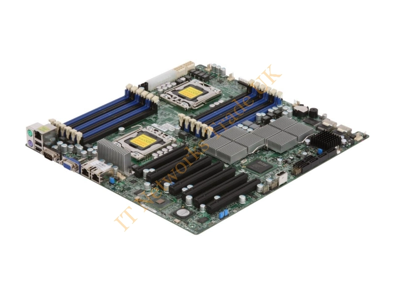 X8DTH-I-O Supermicro Dual LGA1366/ Intel 5520/ DDR3/ V/2GbE/ EATX Server Motherboard