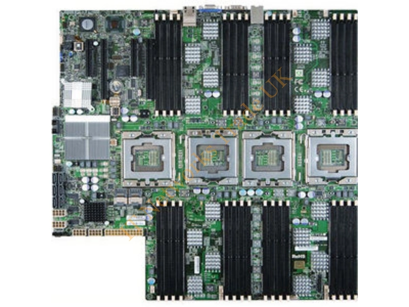 X8QB6-B Supermicro Quad LGA1567/ Intel 7500 / ICH10R/ DDR3/ V/2GbE/ Proprietary Server Motherboard
